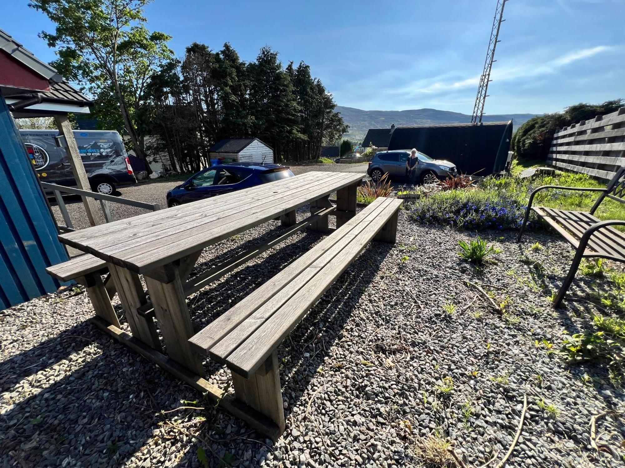 Ferienwohnung Radio Skye Pods Portree Exterior foto